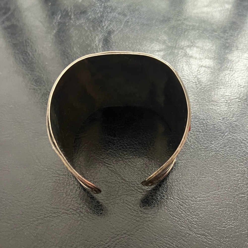 Multicolor Stone Cuff Bracelet - image 3